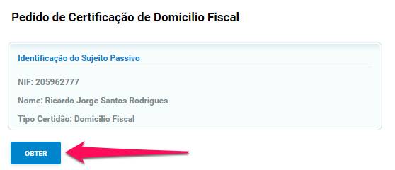 obter comprovativo de morada nas finanças