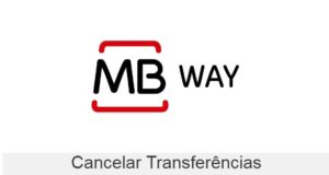 cancelar transferência MBWay